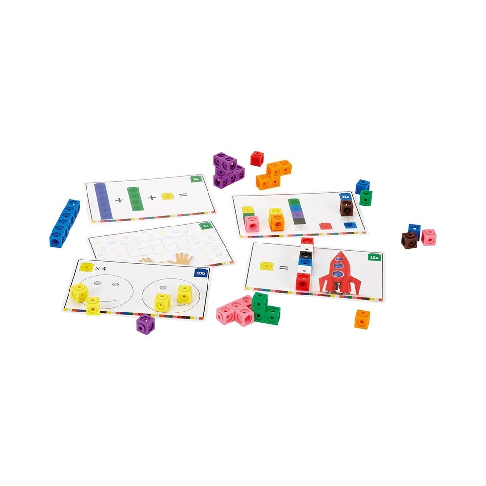 Math link Cubes Activity Set - 5+ Years 100 piece(s)