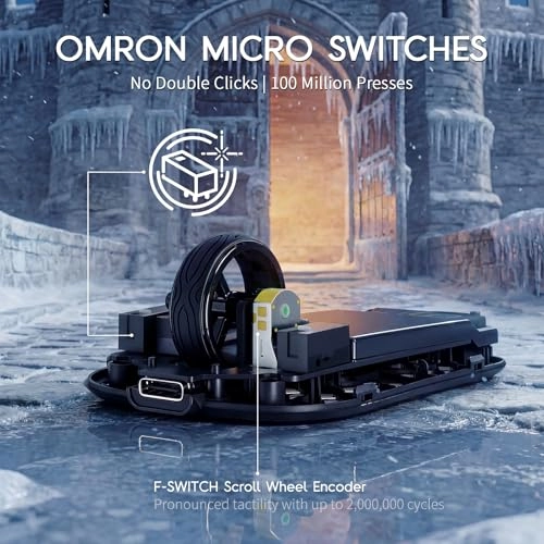 MAMBASNAKE M2 - 2.4Ghz Wireless/Bluetooth/Wired