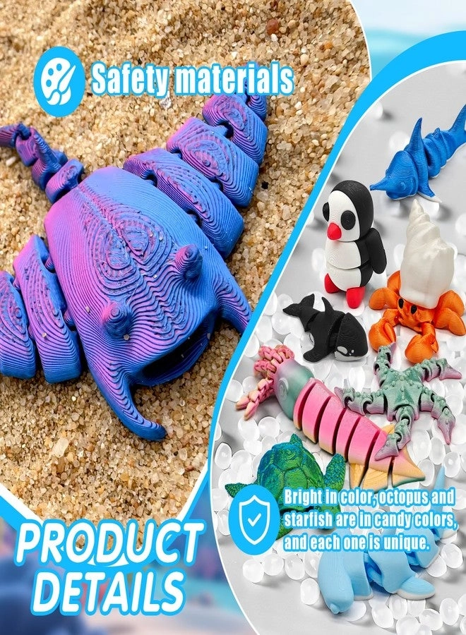 3D Printed Animal Figures - 18Pcs