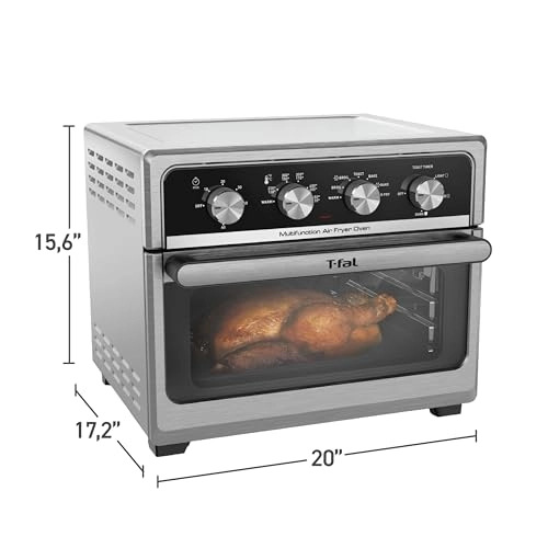9 in 1 Toaster Oven Air Fryer Combo - 21 Quarts