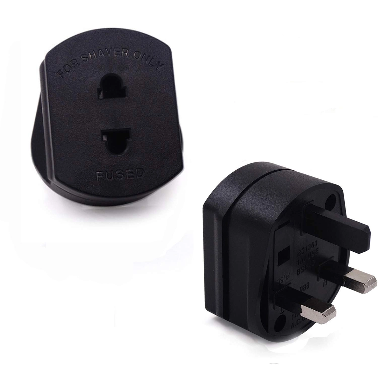 eeQiu Electric Shaver Razor Adaptor - 1A Pack