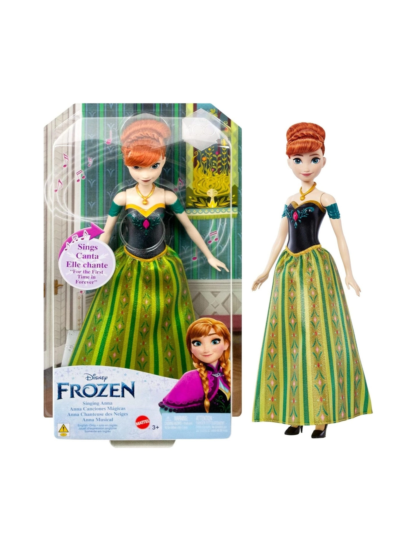 Anna Doll - 30 cm Ice Skating Ages 3+