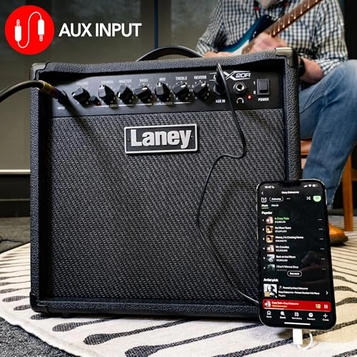 LX20R - 20W 8 Inch Woofer Reverb Black