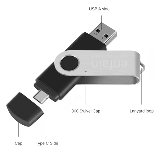 Dual USB Type-C & USB 3.0 Flash Drive - 128GB