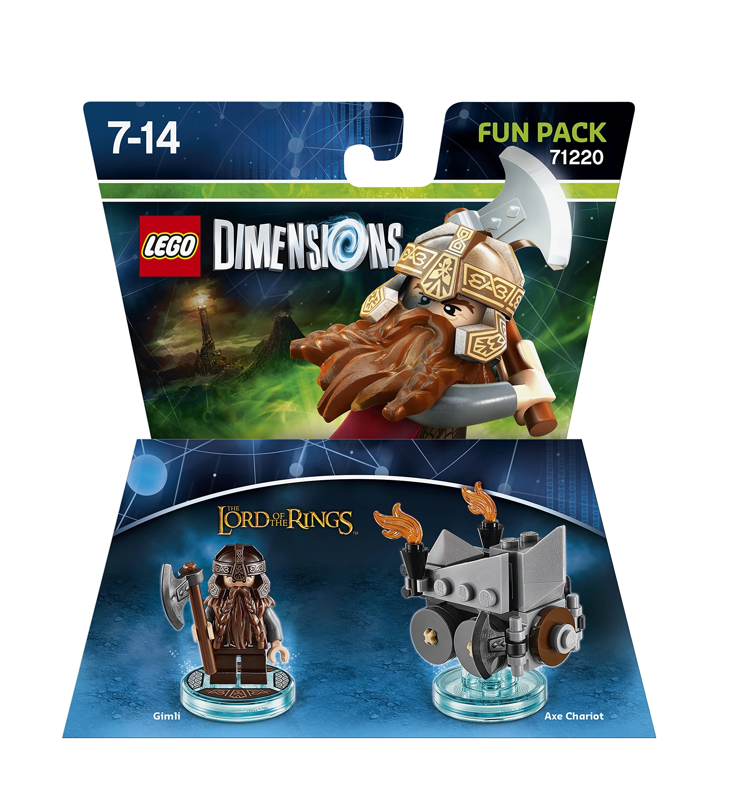 LEGO Gimli - Lord of the Rings (19 cm) (5051892187565)
