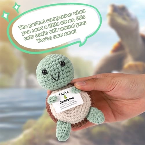 Turtle Positive 10 cm Crochet