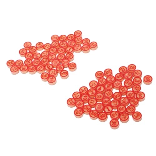 Number Board Game Pieces - 18 months and up 90 pieces