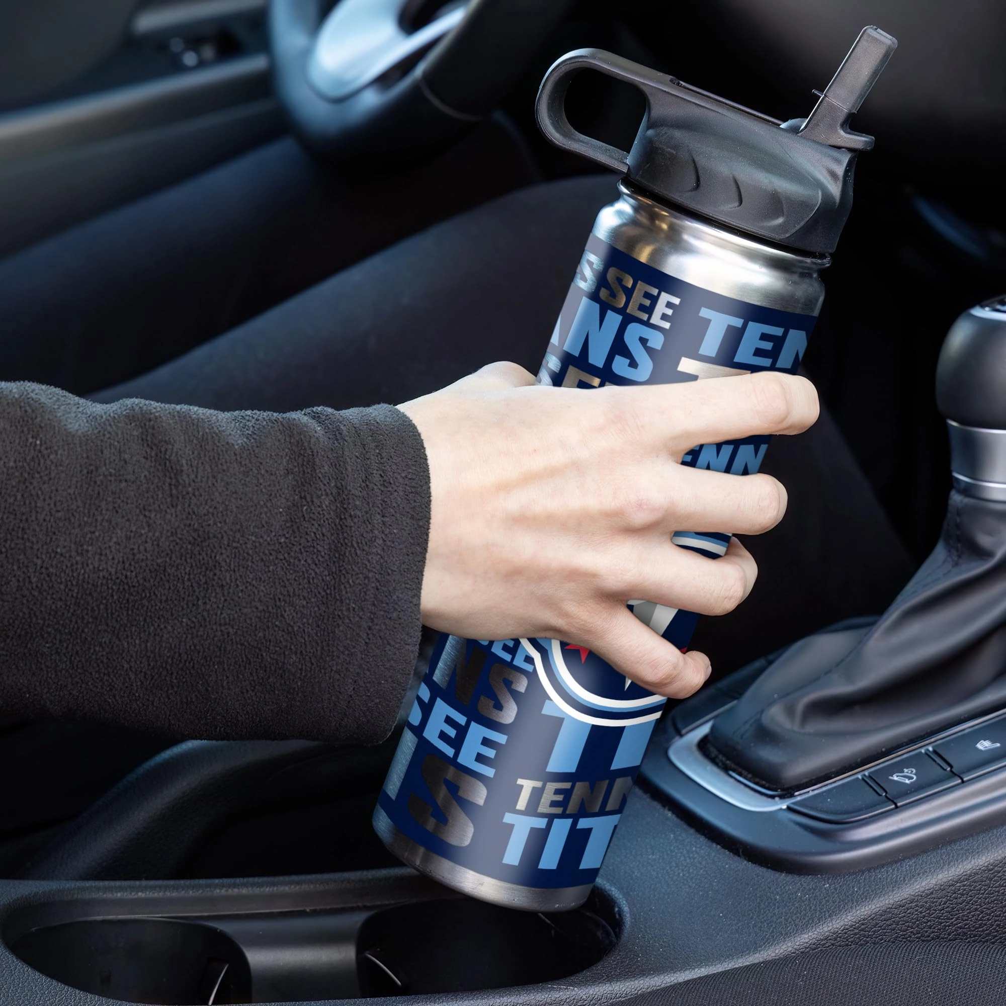 Stainless Steel NFL Football Tumbler - 650ml