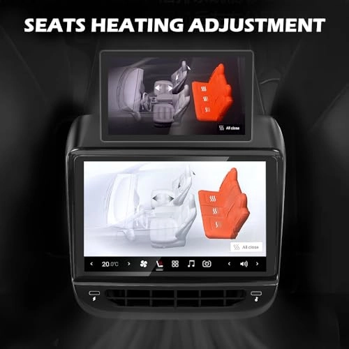 Rear Seat Display AC Control Panel - 7.2 Inches