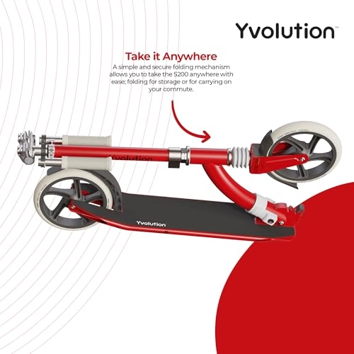 S200 2-Wheel Kick Scooter – Foldable