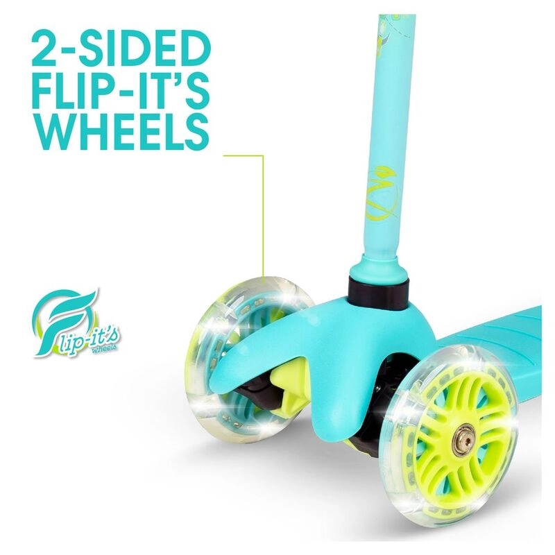 Zipper Lumen 3-Wheel Kick Scooter – LED