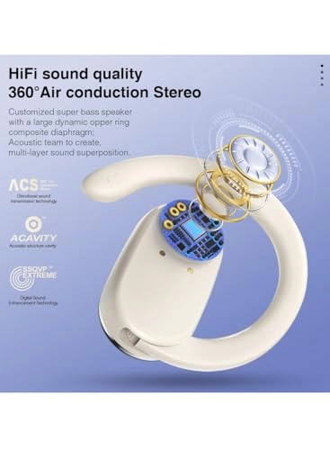 Bone Conduction Headphones Wireless Headphone