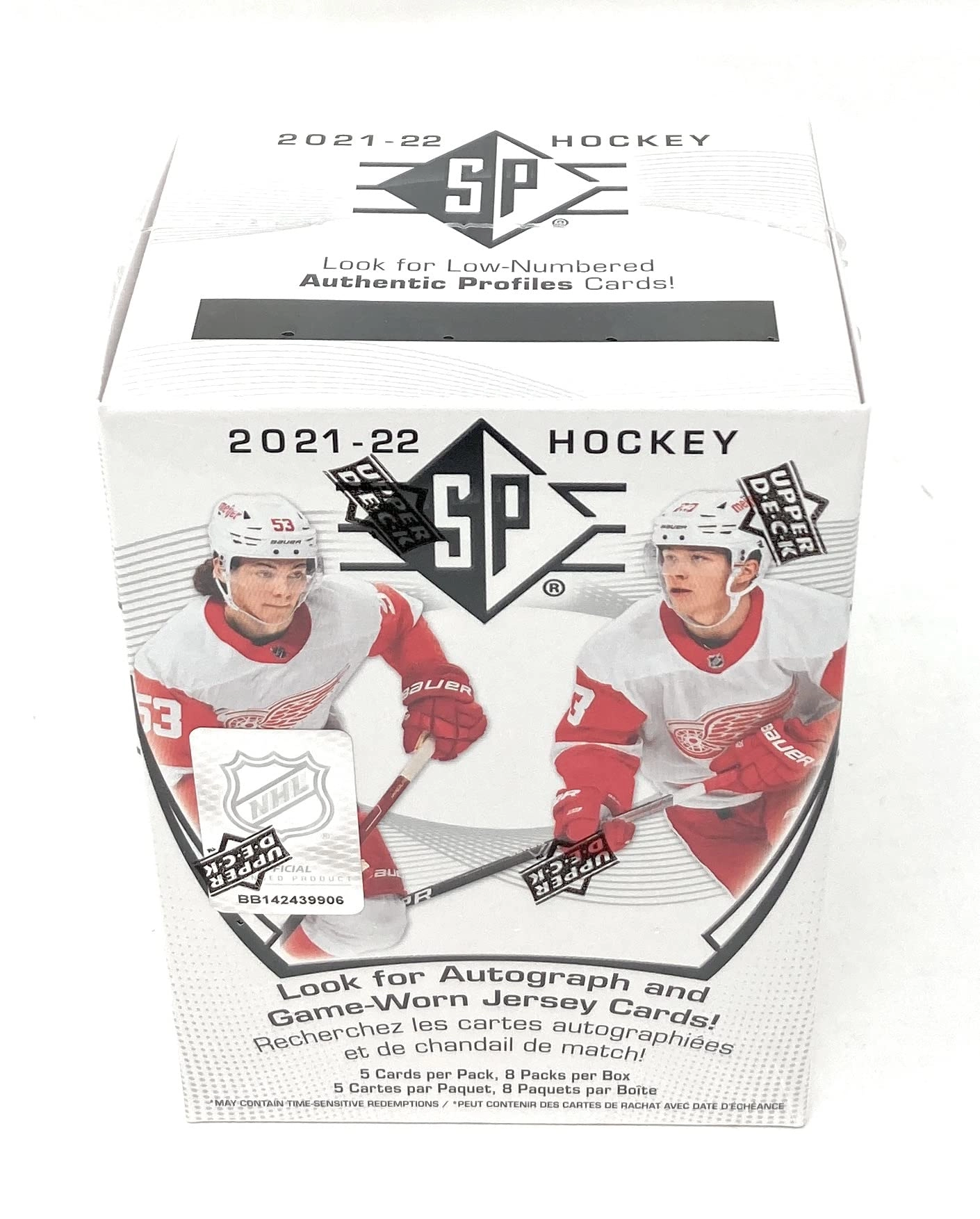 Upper Deck 2021-22 SP Hockey Card Blaster Box - 40pcs
