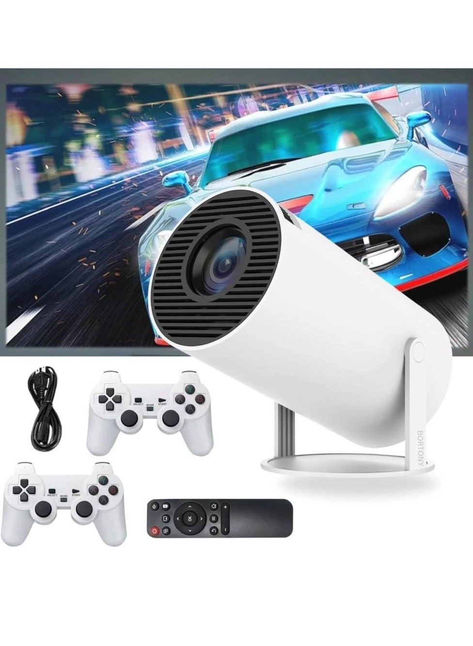 GENNEXT Mini Projector 1080P