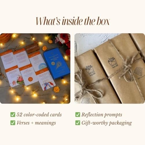 Bhagavad Gita Card Deck - 52 Cards Multicolor