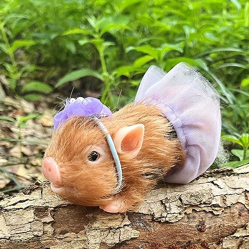 Mini Pig - 5 Inch Silicone Brown Ages 3+