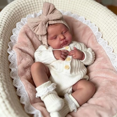 LOULOU Reborn Baby Doll - 20 Inch Vinyl Girl Ages 3+