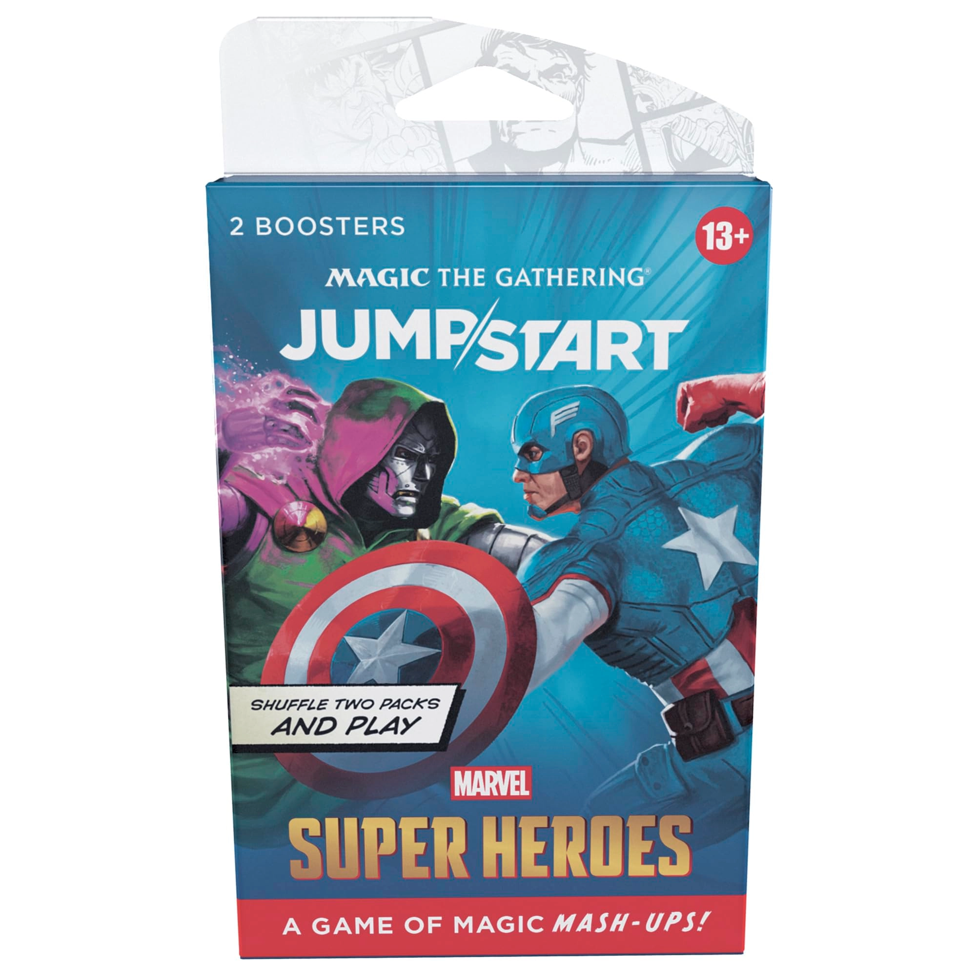 Wizards of the Coast Magic: The Gathering: Marvel Super Heroes Jumpstart Booster - 20 cards Twin Pack