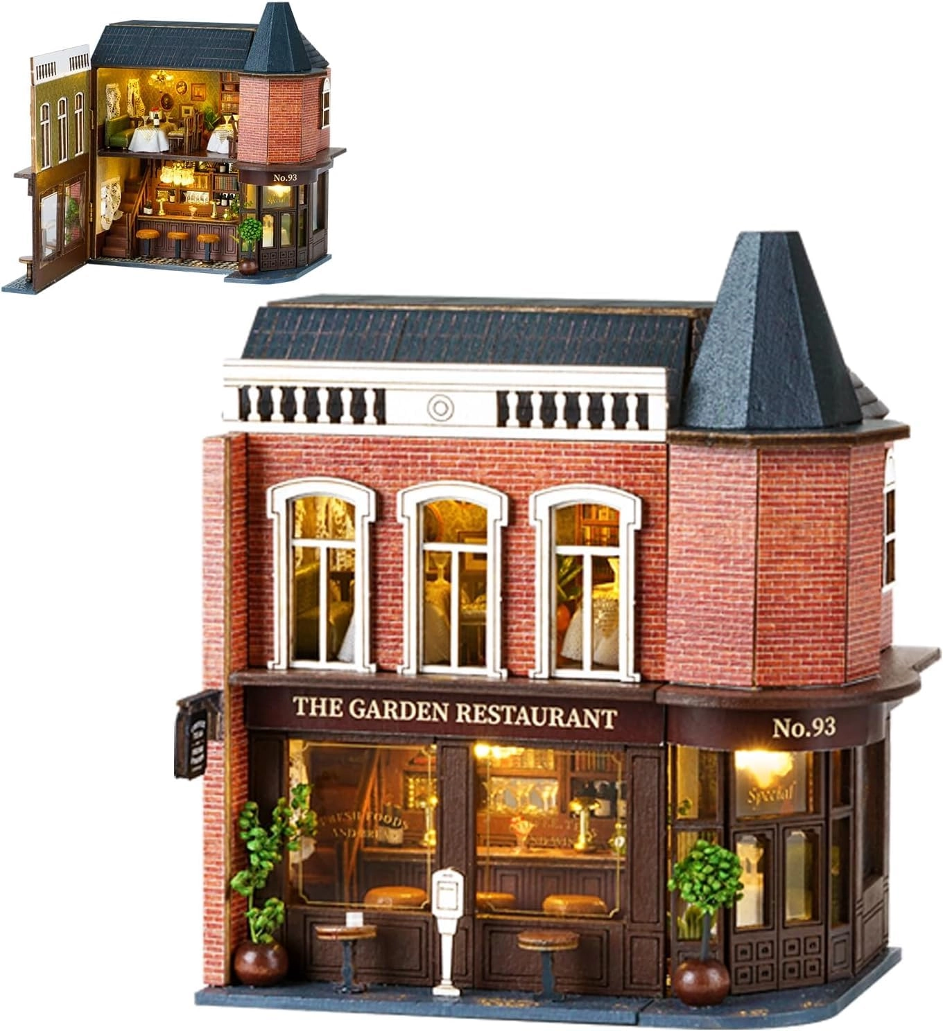 Magic Book House - Magic Book Store 1:24 Scale