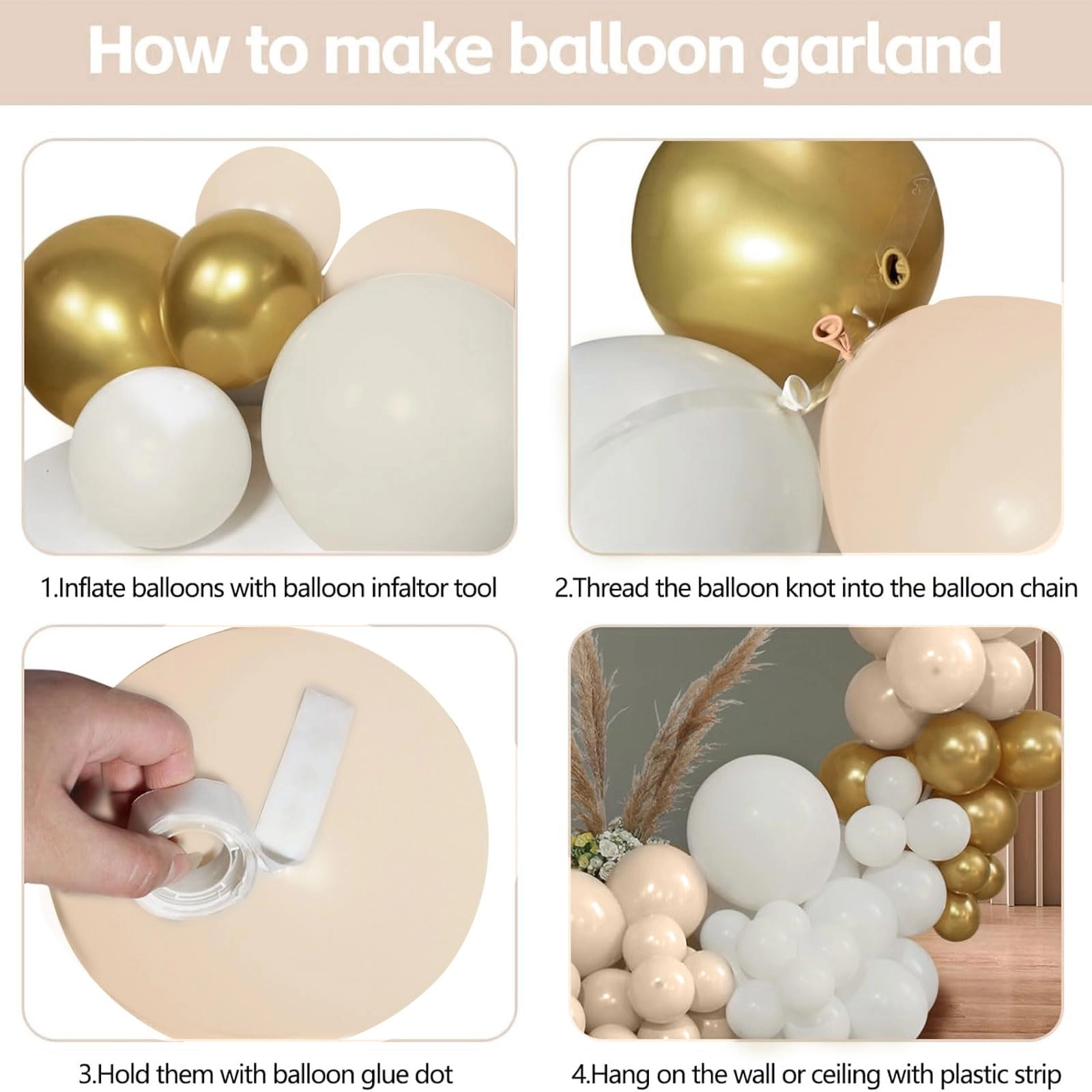 Balloon Arch Kit - 131pcs Anniversary