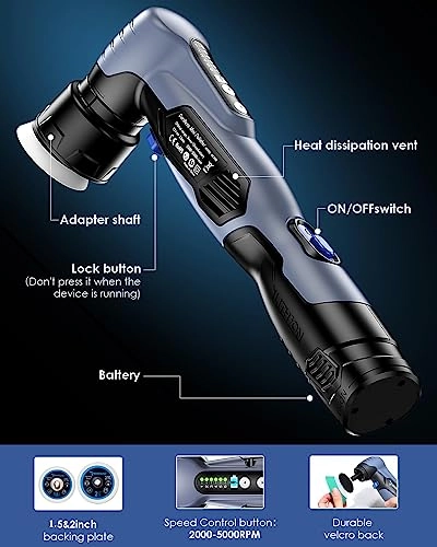 Mini Polisher - 12V 1.5-inch 2-inch