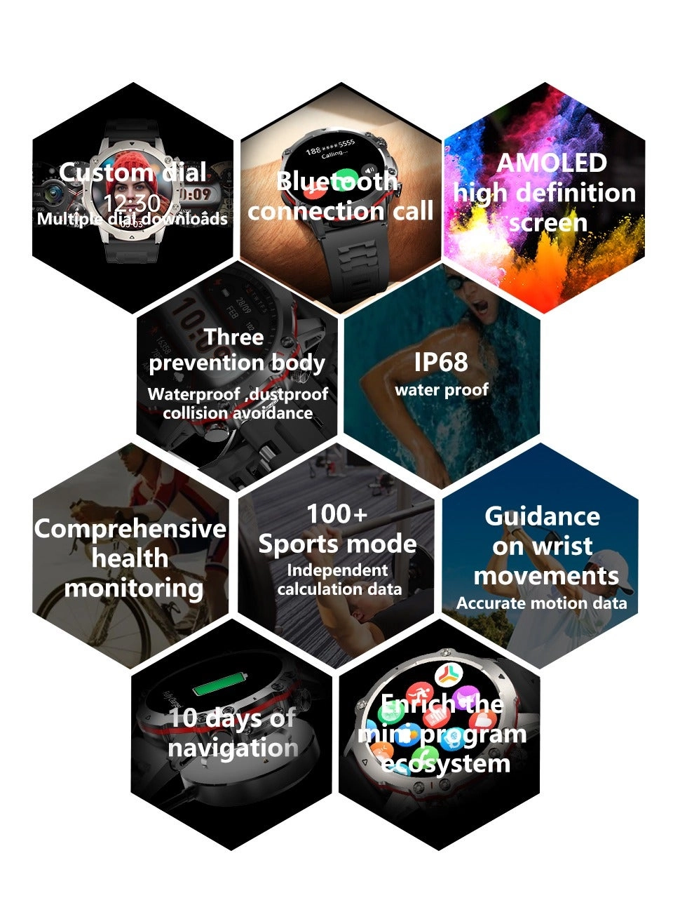 Watch 4 Sports Zinc Alloy