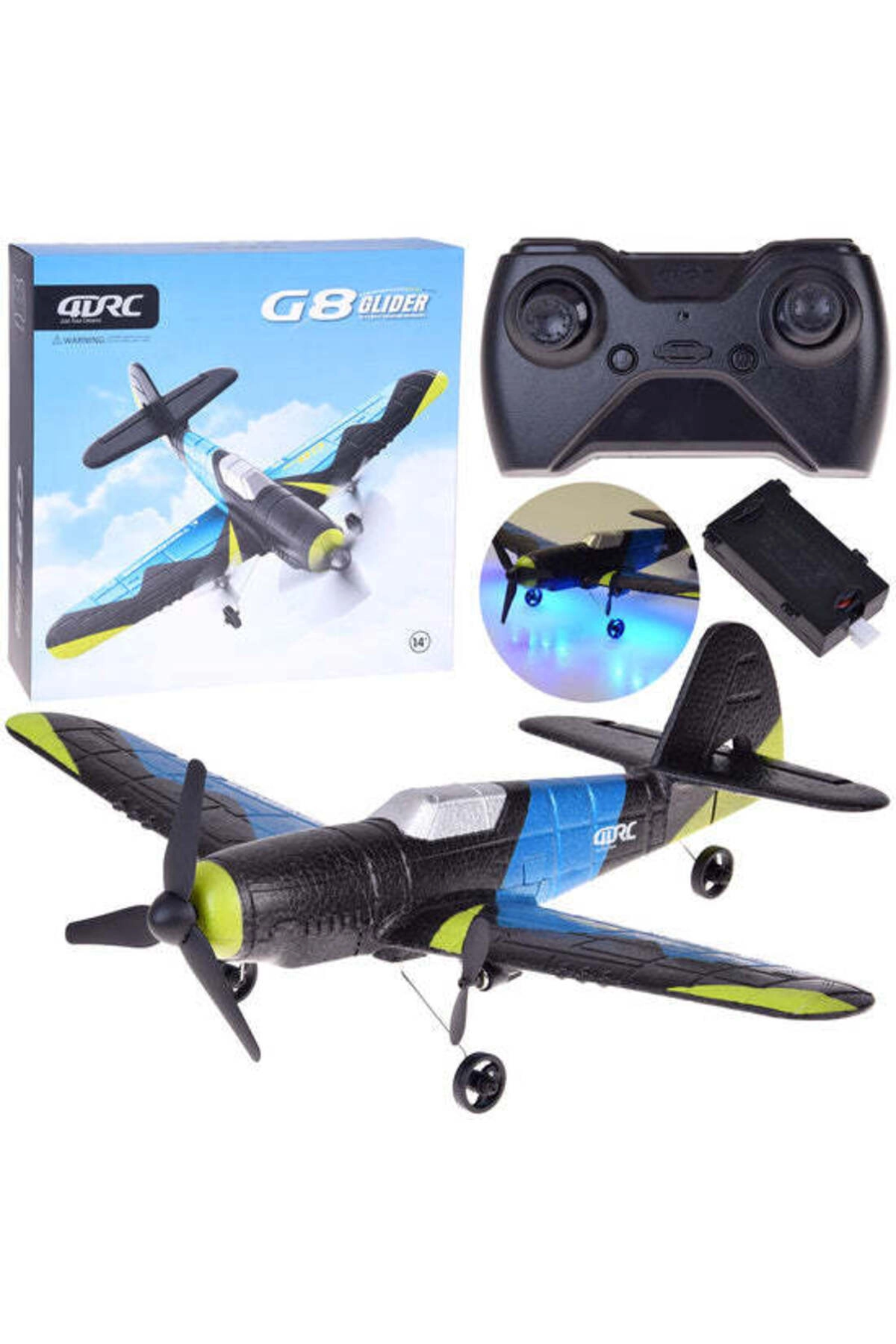 COLOR LAND CHILDRENS TOYS CENTER LLC G8 Glider - Stunt Show 4D-G8