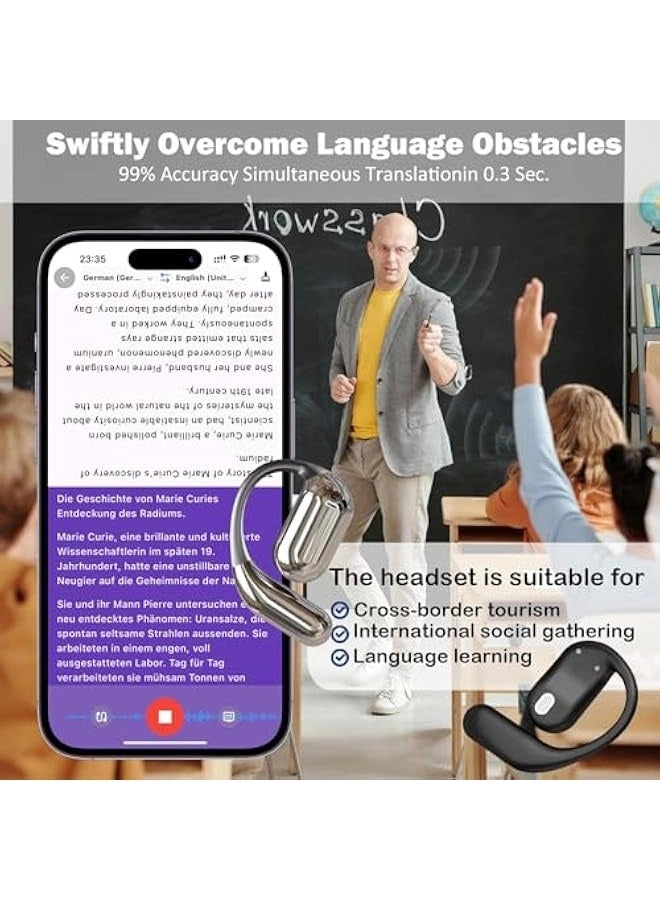 Translation headset - 144 Languages