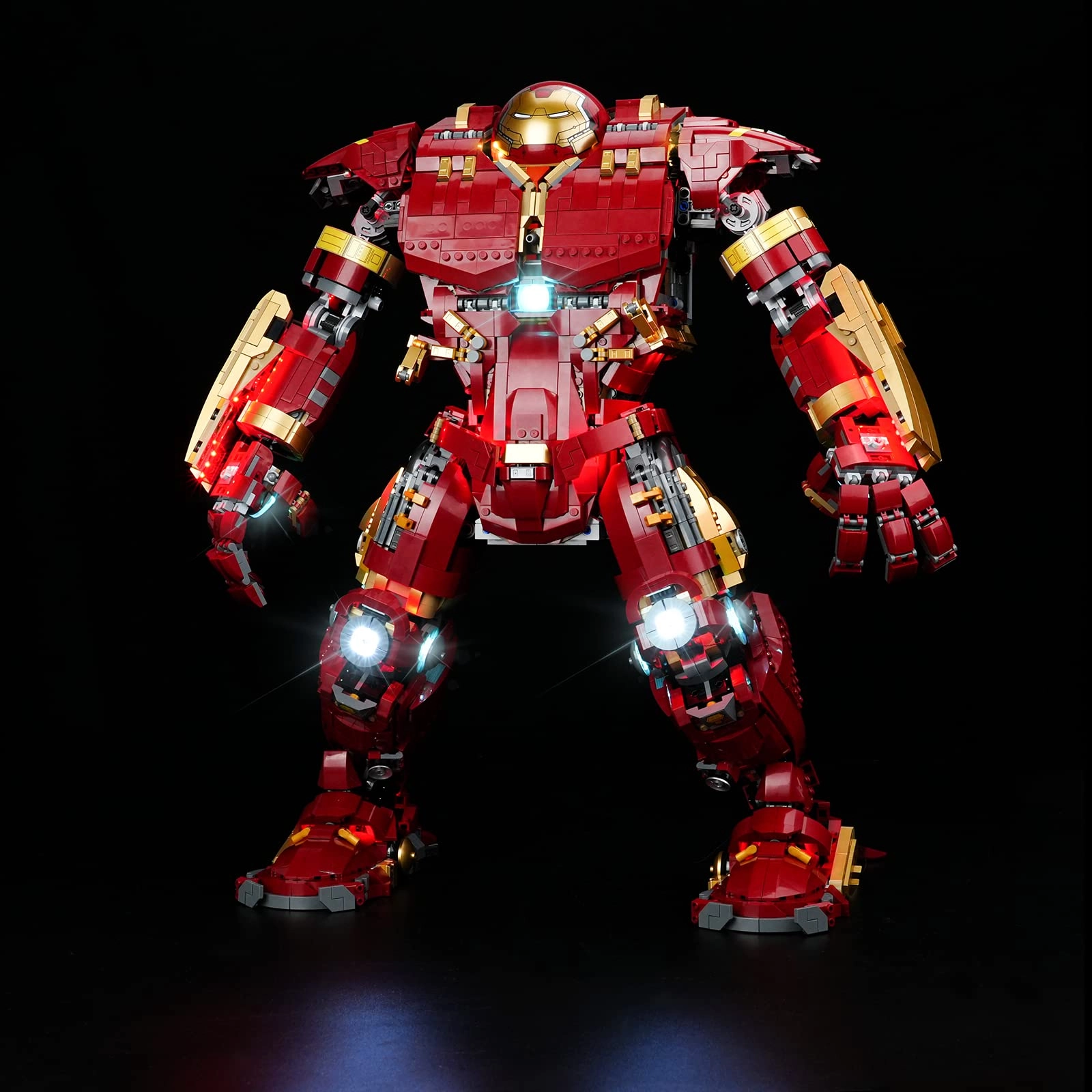 DALDED LED Light Kit for LEGO The Battle of Wakanda 76247