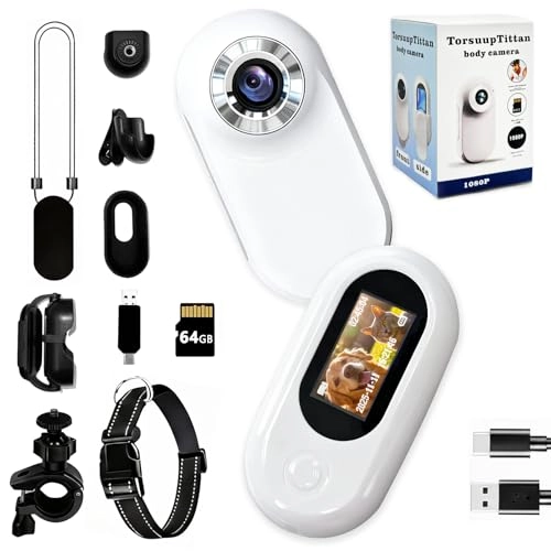 Mini Body Camera - 1080P 64GB