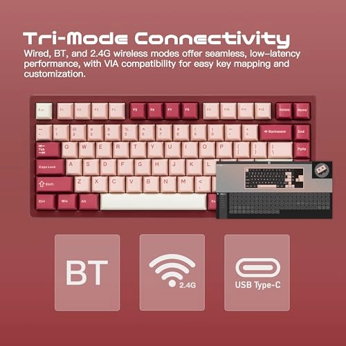 WOBKEY Rainy 75 - QWERTY Wired/Wireless