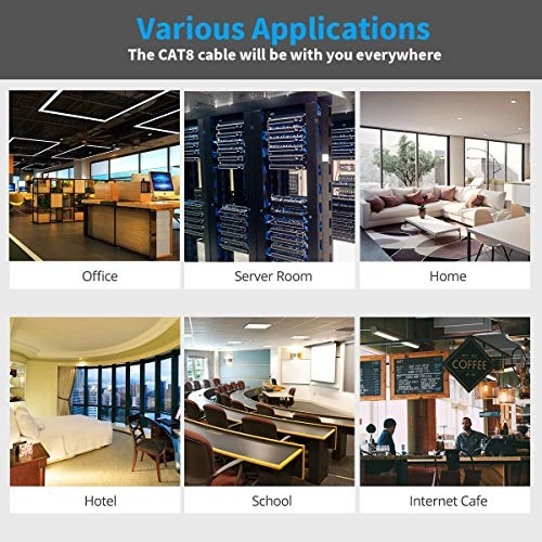 Cat 8 Ethernet Cable - 2 FT