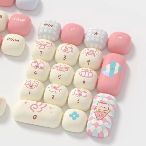 Piggy Party Keycap Set - MOG profile 139-Key