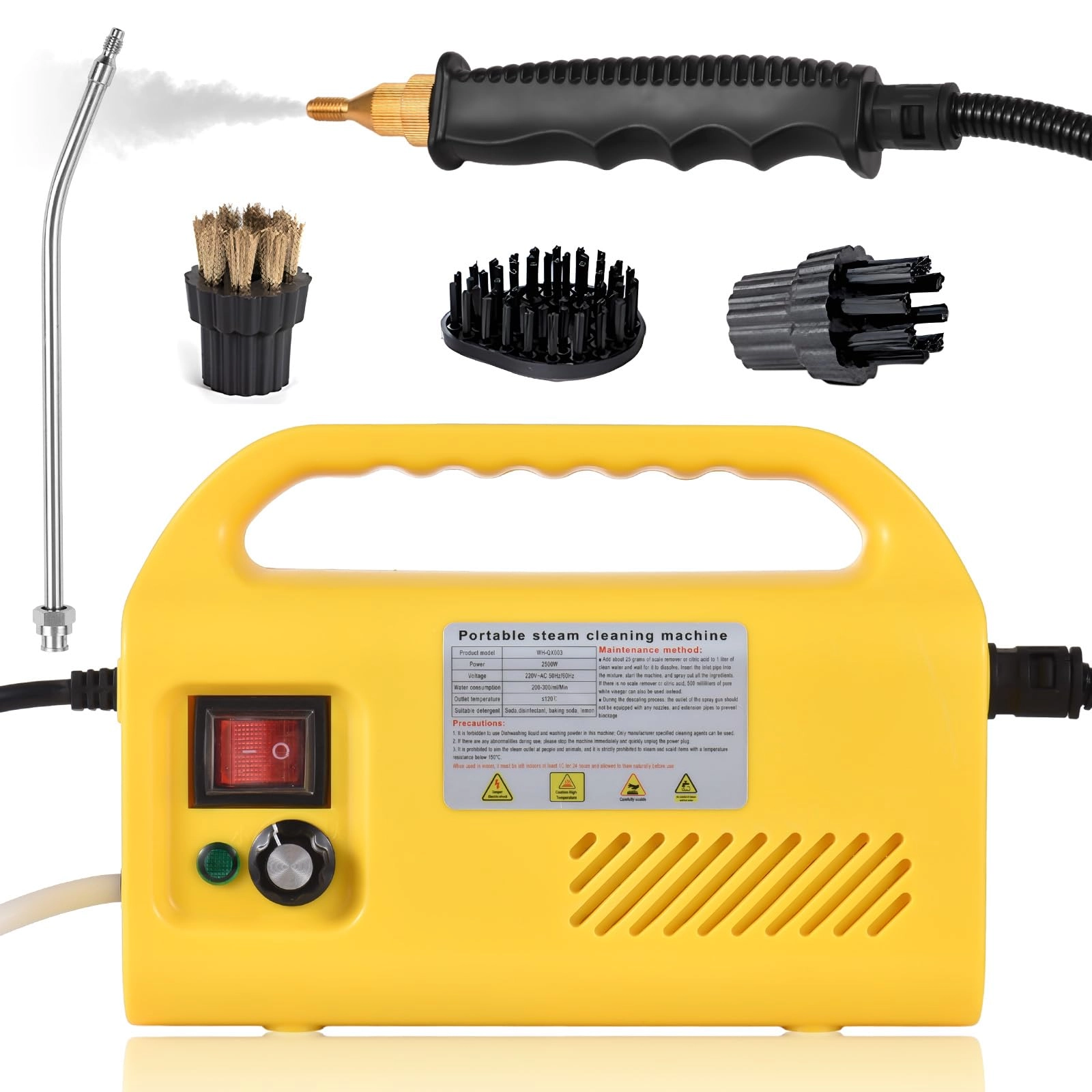 Portable Handheld Steam Cleaner - 3BAR