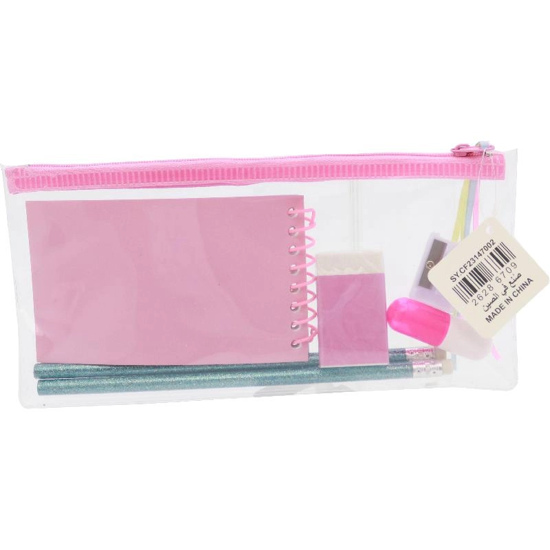 Girl Game Stationery Set - 6 Items