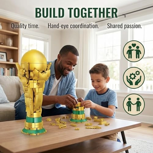 Soccer Trophy Building Blocks - 446 pcs