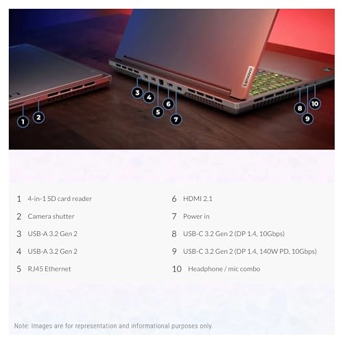 Legion Slim 5 Gen 9 - 16'' Ryzen 7 7735HS 64GB DDR5 2000GB SSD