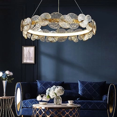 Crystal Chandelier - E14 Adjustable 60cm diameter