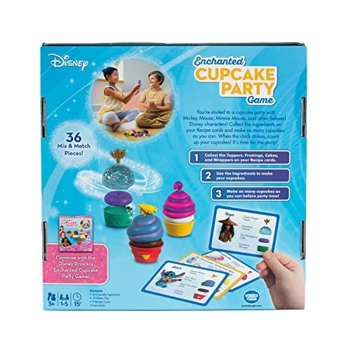 Disney Enchanted Cupcake Party Game - 3 years and up
