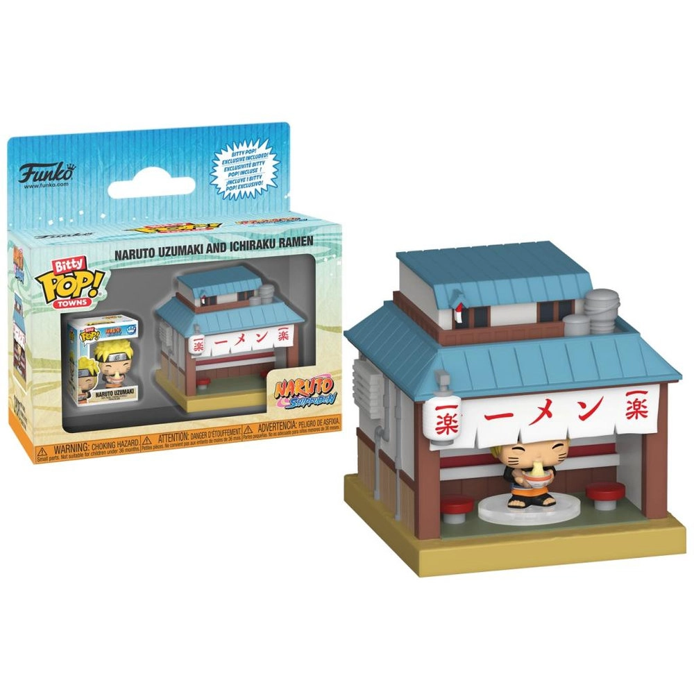 FUNKO TOYS Bitty Pop Town Naruto Ichiraku Ramen - Naruto: Shippuden