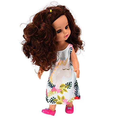 White Girl Doll - 14in cloth