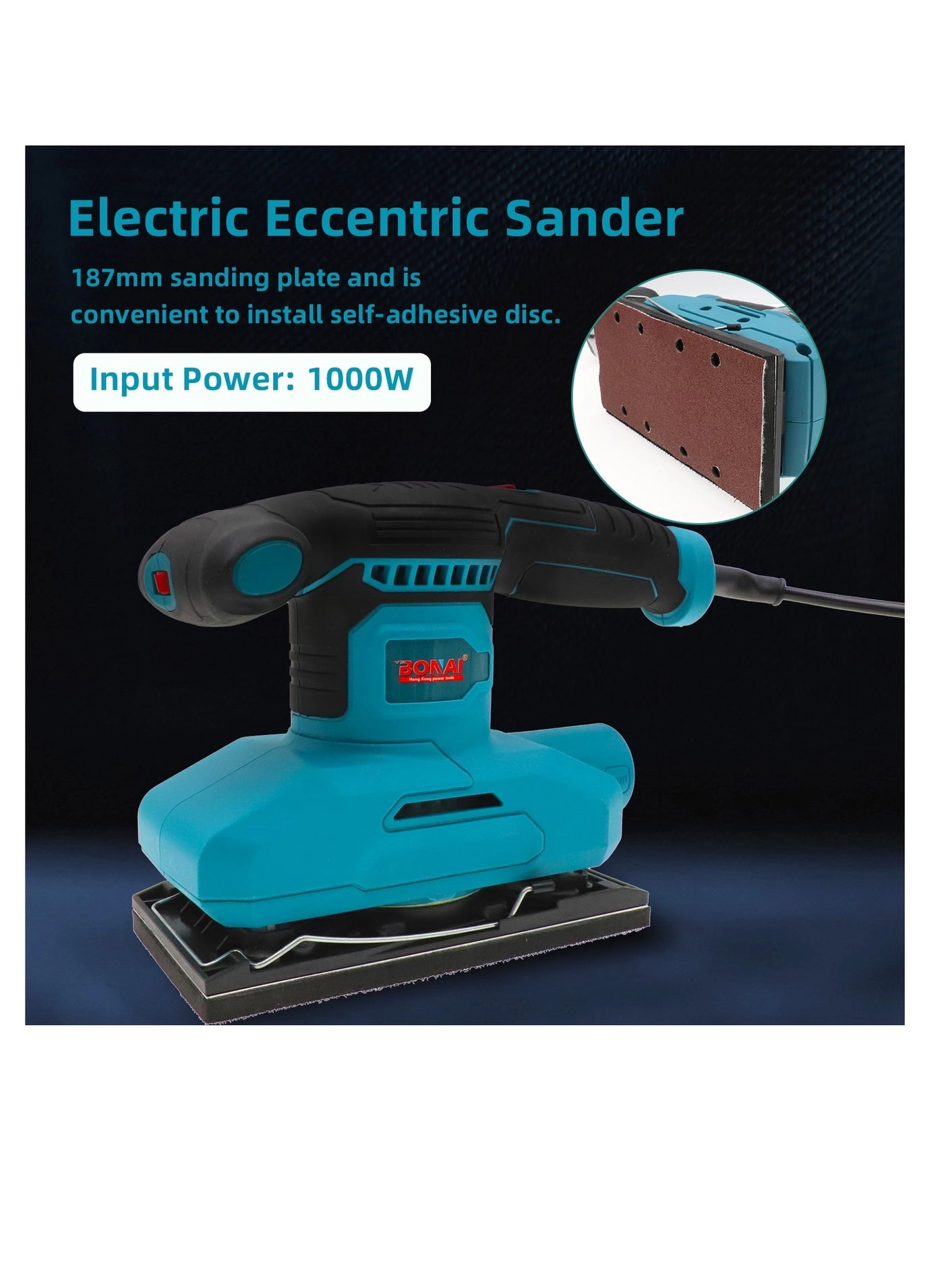 BN-GW4-90x187 - 1000W 7000-13000rpm