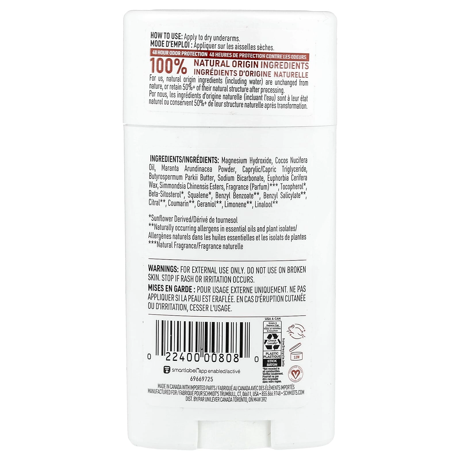 Deodorant - Sandalwood & Citrus 75 g