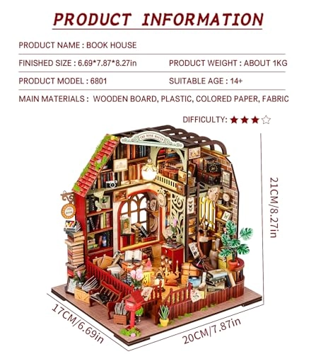 DIY Miniature Dollhouse Kit - 124 scale