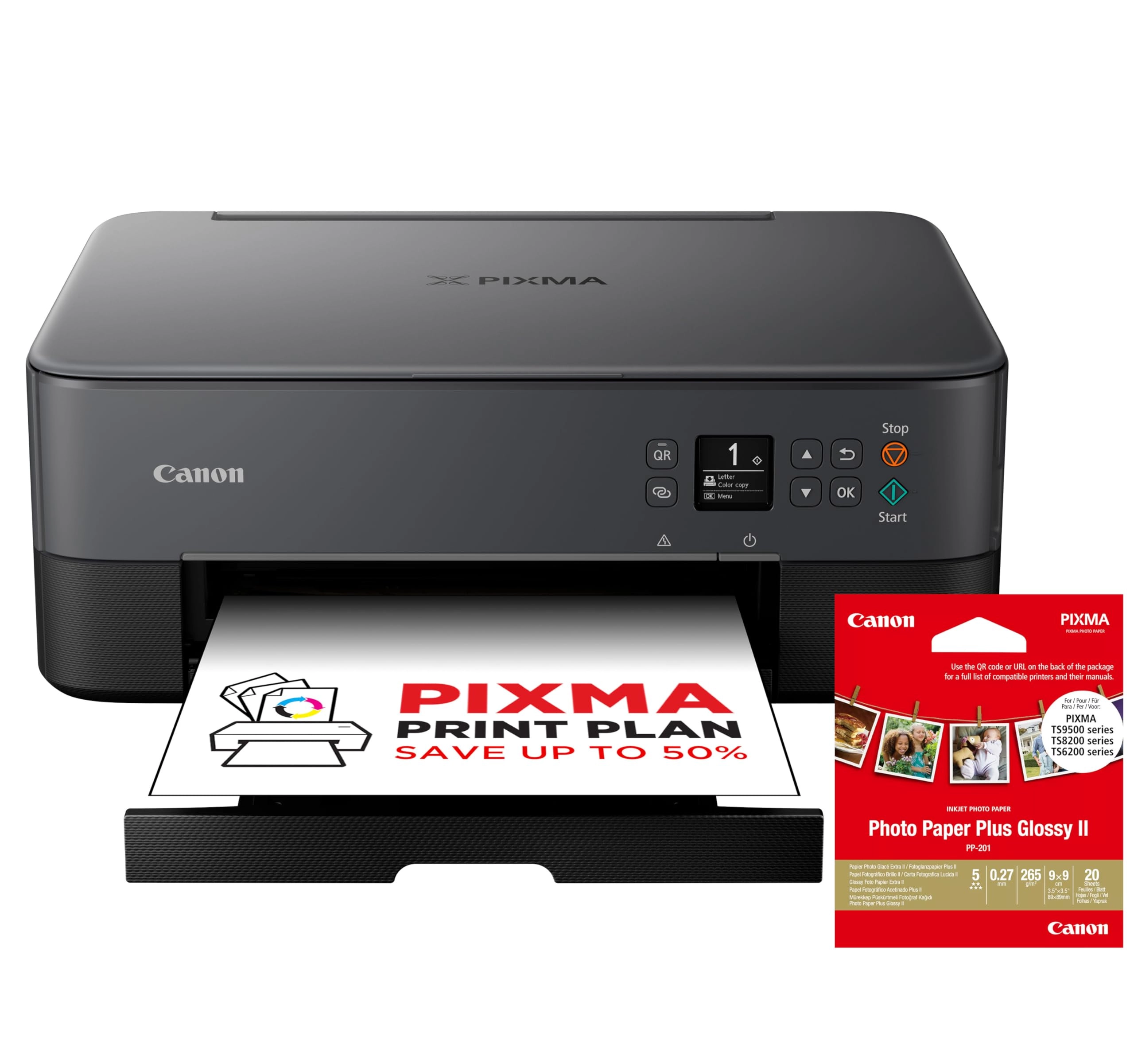 Canon PIXMA TS5350i + PP-201