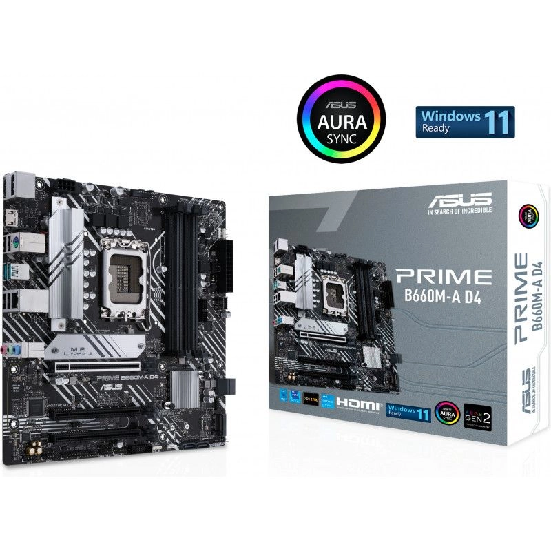ASUS B660M-A D4 - LGA 1700 DDR4 128 GB
