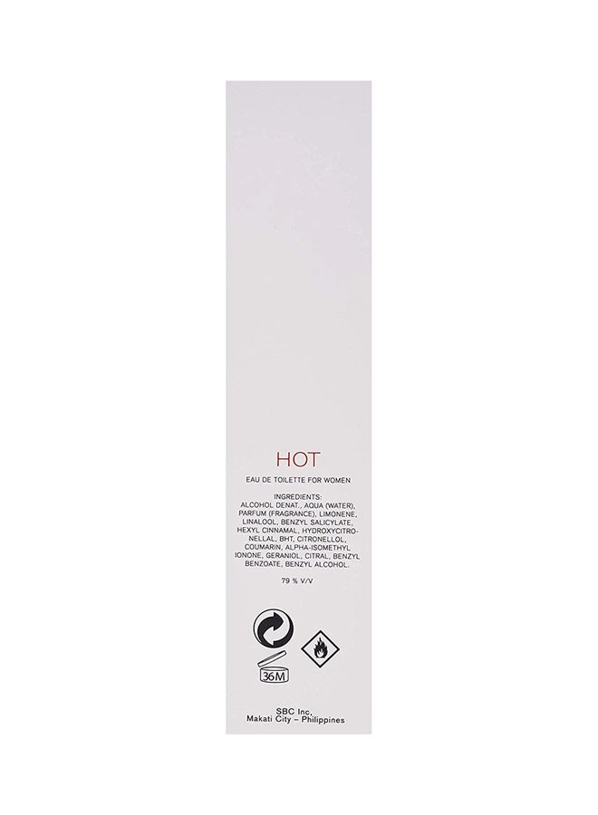 Hot Eau de Toilette 100 ml