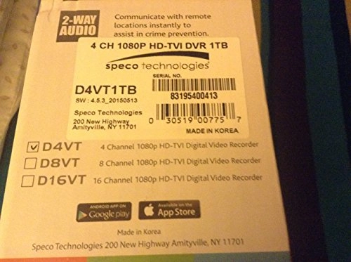 ZIPT4D1 - 1 TB 4 channels