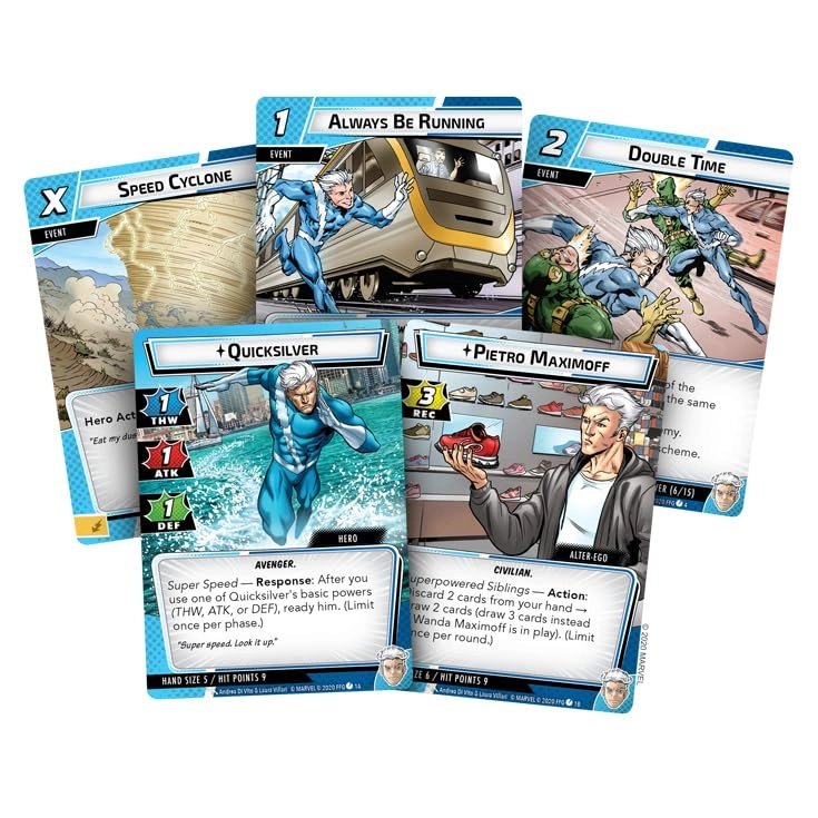 MARVEL LCG: Hero Pack 09 - Quicksilver