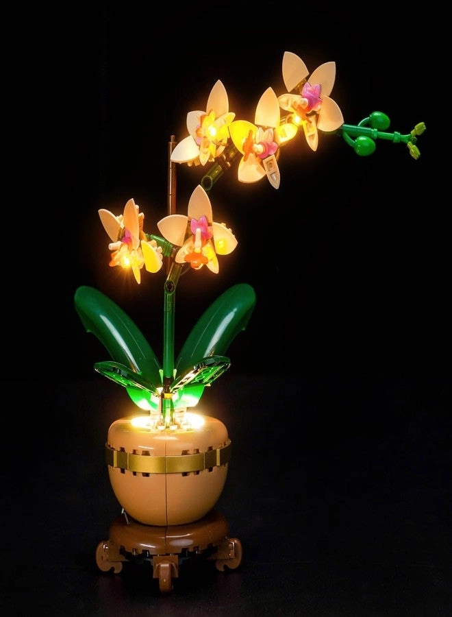 BrickBling Light - LED Mini Orchid Flower 10343